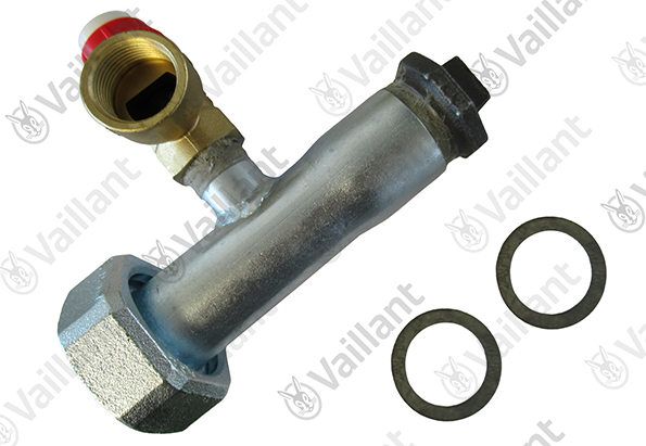 Vaillant T-Stück, mit Sicherheitsventil Vaillant-Nr. 129255