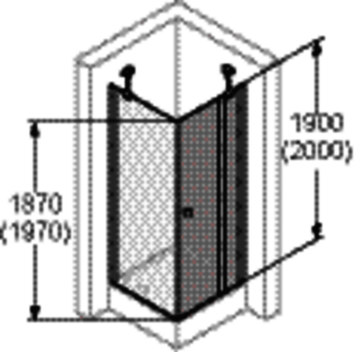 Schwingt. 80x190cm, m. FF, Intima 501 DESIGN 510610087373 si-matt