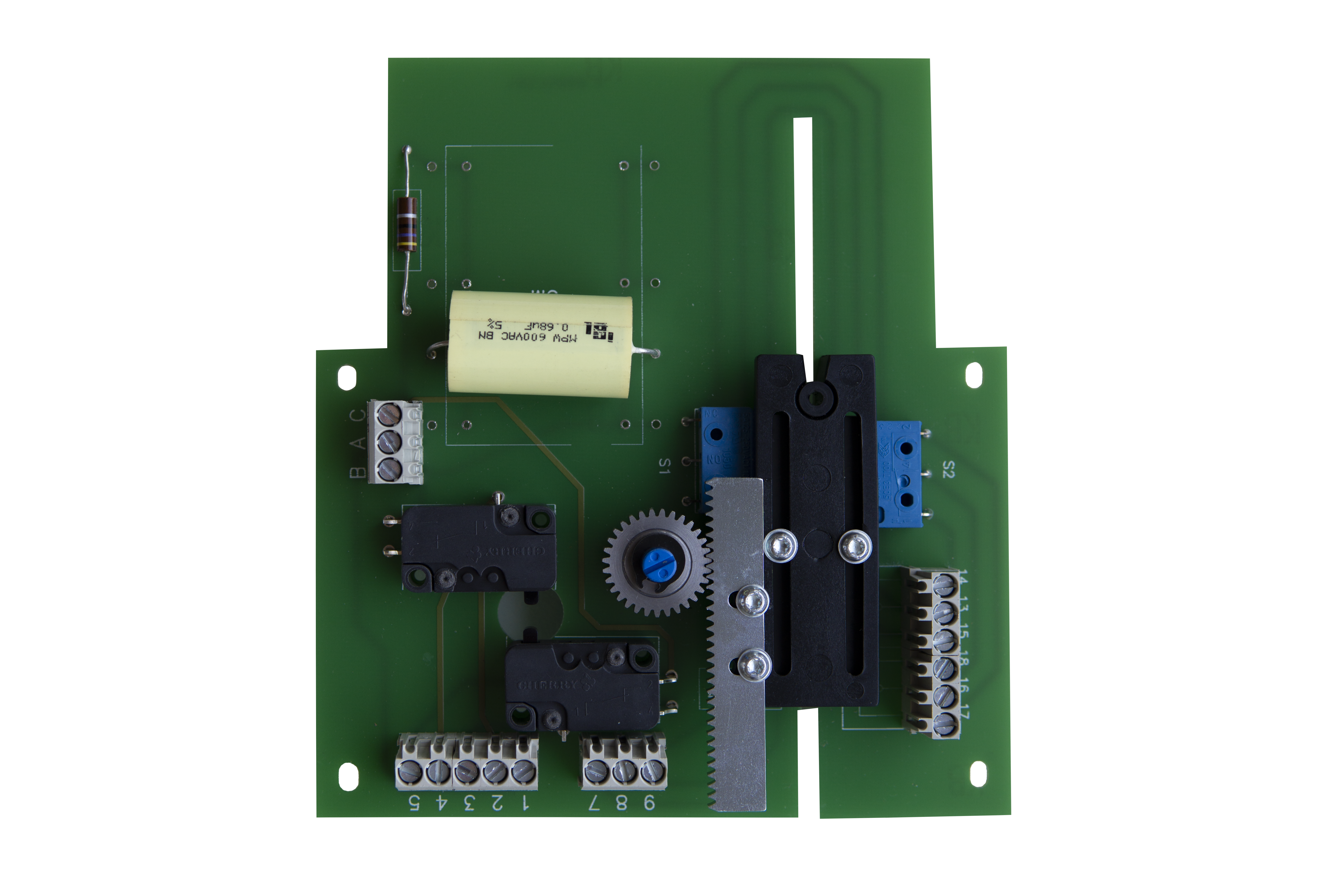 Danfoss Modul 3sek/mm, Poti 10kOhm potentialfreie Schaltkontakte AMV 550