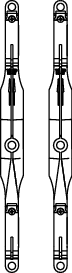 TECEfloor Kunststoffvert.-Halter Set Ersatzteil TECEfloor Kunststoffvert.-Halter Set Ersatzteil