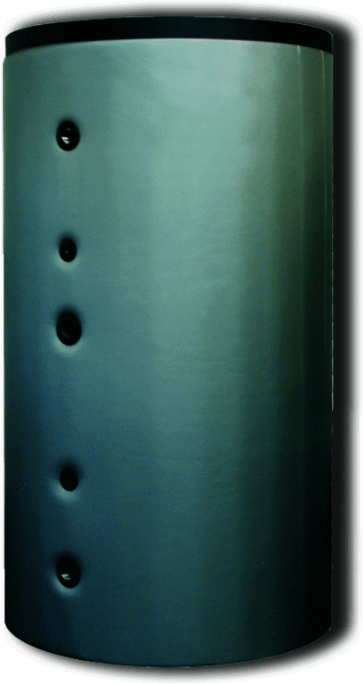 Wolf Pufferspeicher BSH 500 1 Wärmetauscher, mit Edelstahlwellrohr