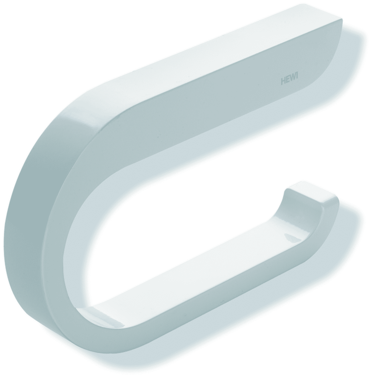 HEWI WC-Papierhalter Sys 800 K, Kst., klappbar, B:140mm, H:90mm signalweiß