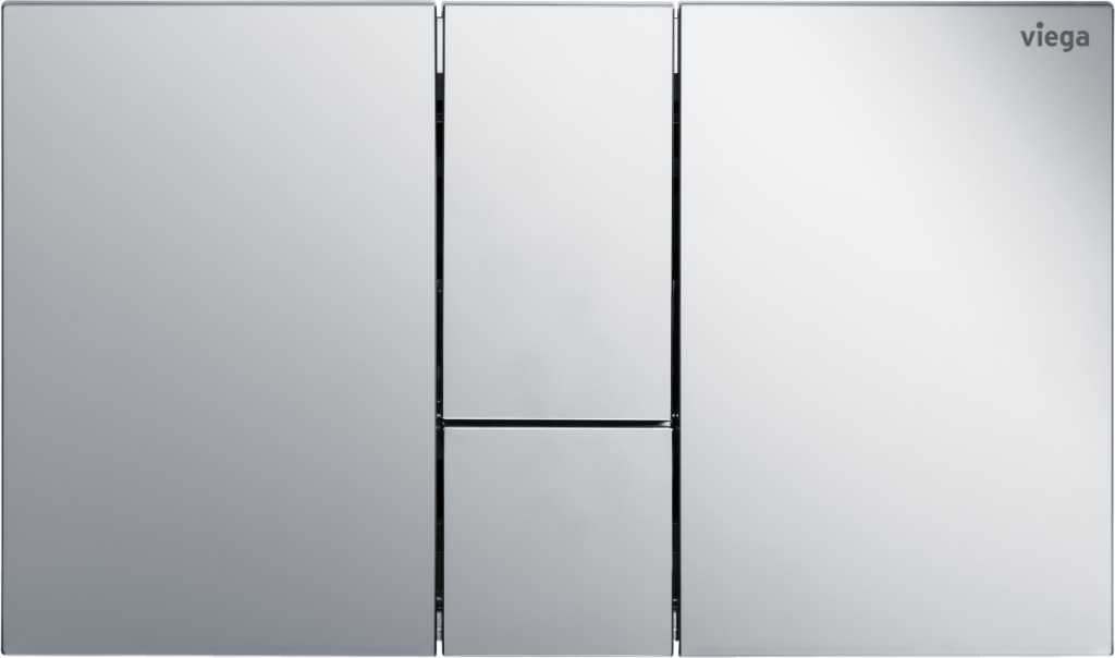 Viega WC Ausstellungsplatte VfS 24 8614.19 aus Kunststoff in schwarz matt
