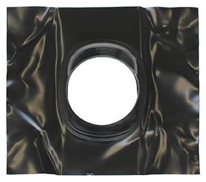 Vaillant Universal-Dachpfanne (25-45 Gr) flex schwarz für Abgassystem, 110 mm