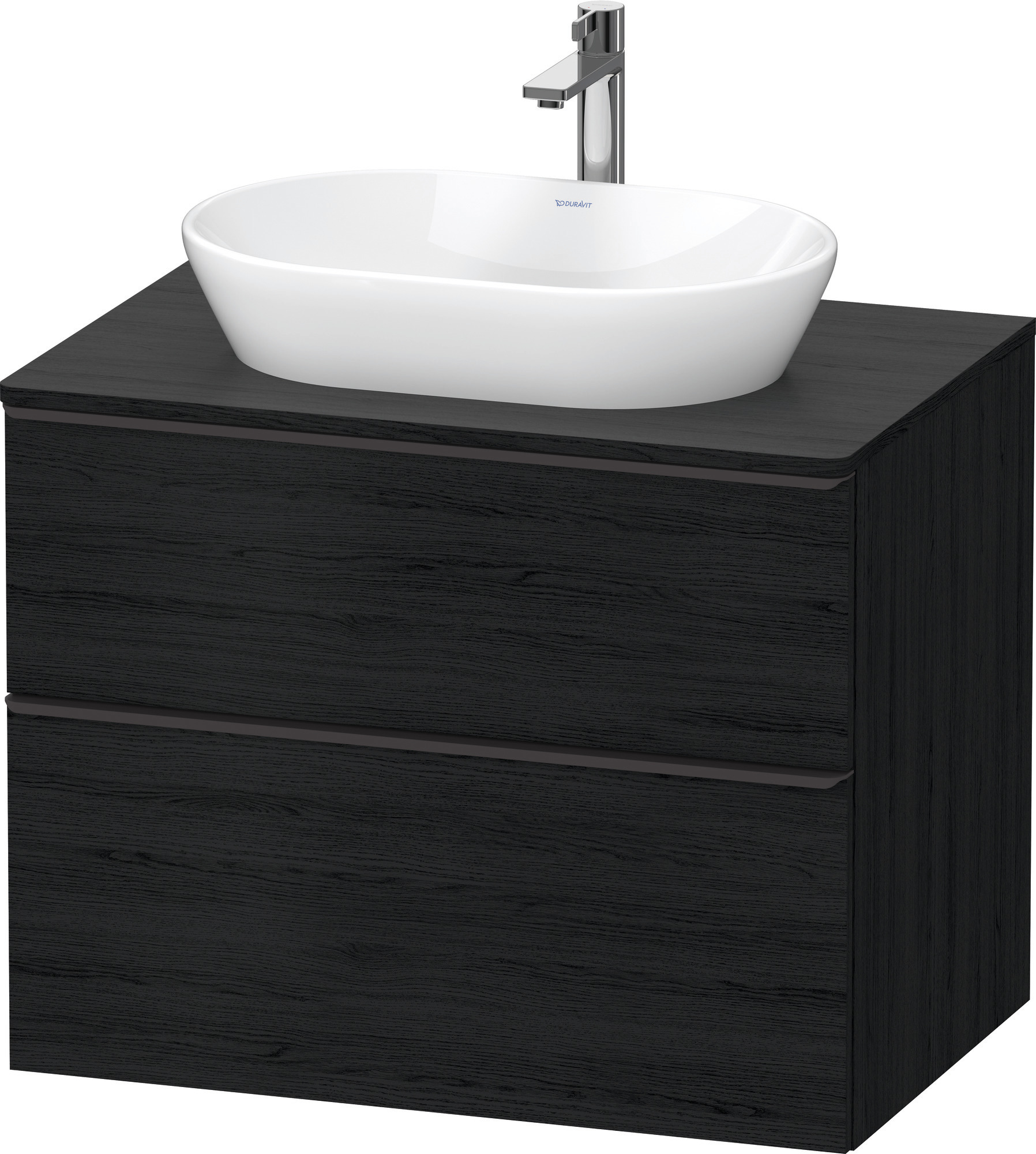 Duravit D-Neo,Kons-WTU,AZ:1,SBK:1,Gr:Dia Schw 800x550x644mm,Wdh,Eiche Schwrz.Matt,Dek