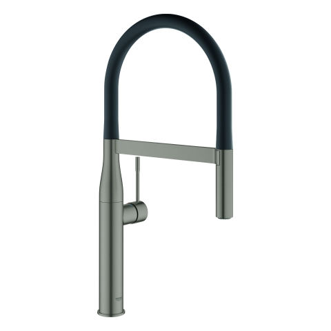 GROHE EH-Spültischbatterie Essence 30294 azb. Profibrause hard graphite gebürstet