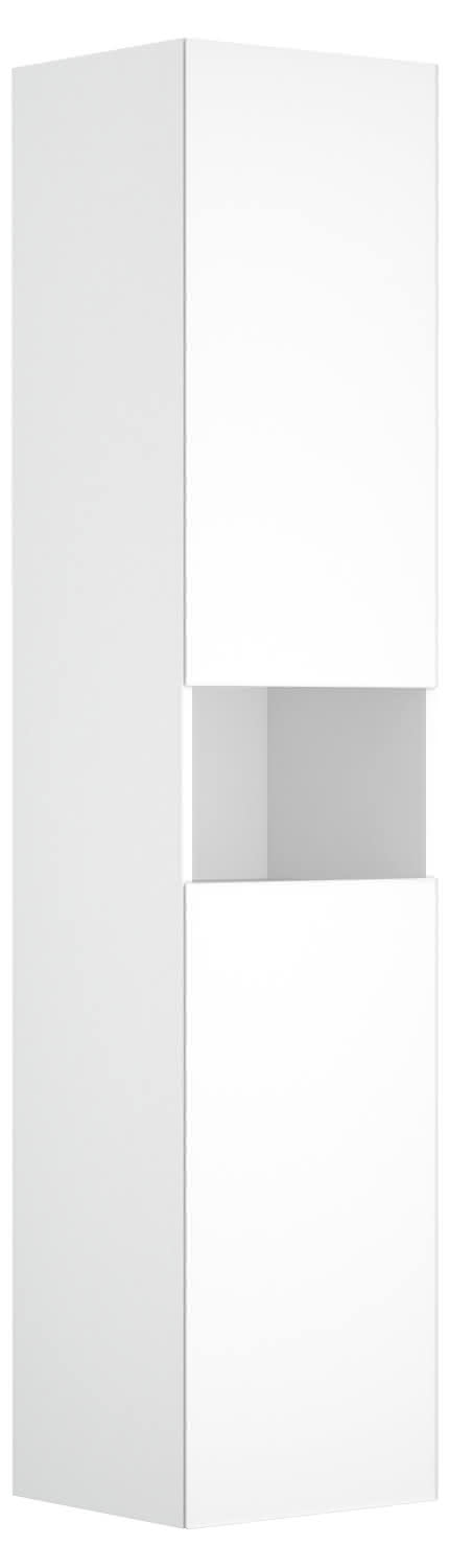 KEUCO HS 2-trg. m.Abl.fach Stageline 32831 Anschl.li. m.Bel. 400x1800x360mm vulk.