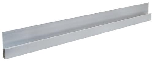 Alu h-Kartätsche L.1200mm m.Verstärkungswulst Alu. Alu h-Kartätsche L.1200mm m.Verstärkungswulst Alu.