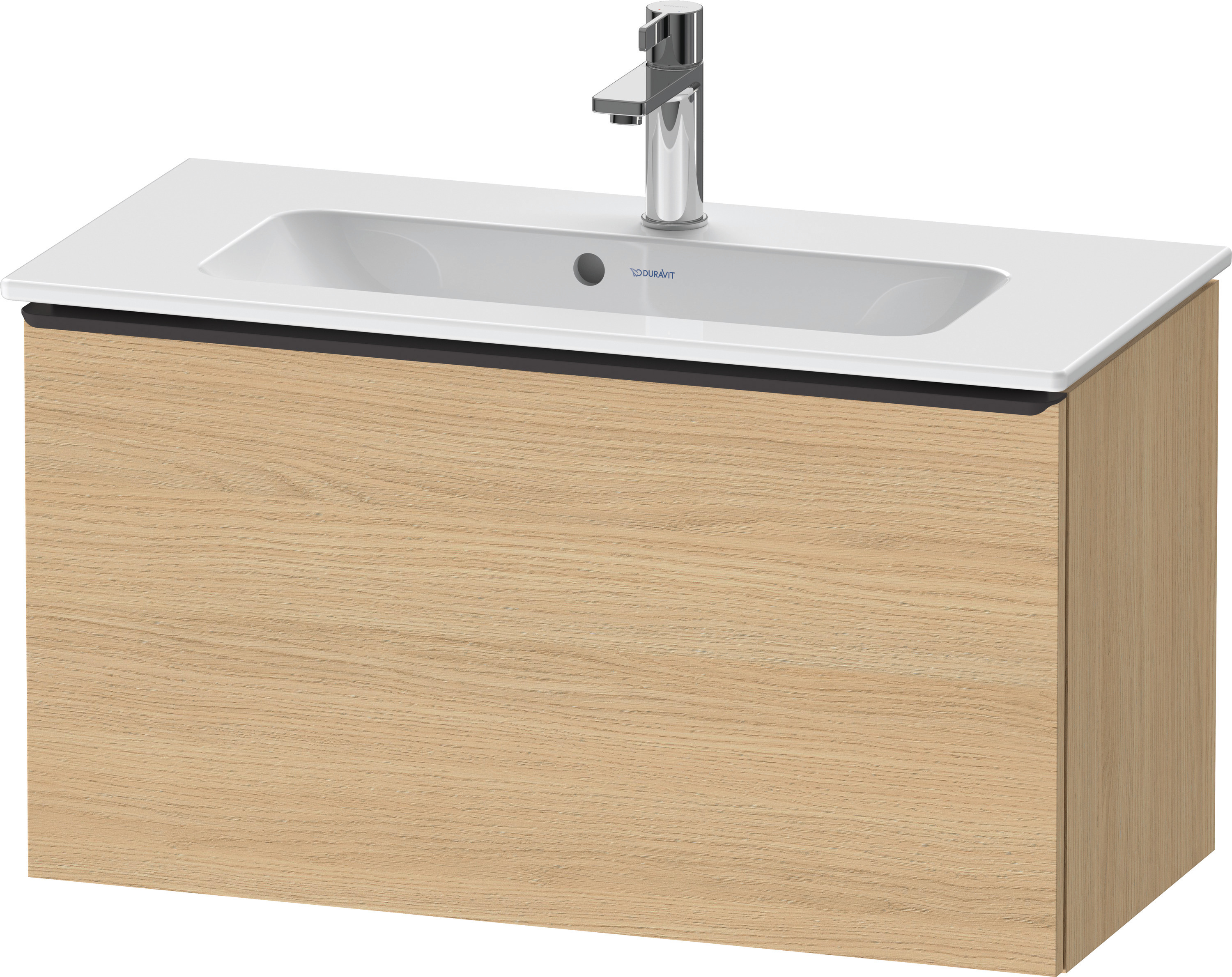 Duravit D-Neo WTU,Wdh,Ausz:1,Gr:Diamant Schw. 810x372x440mm,Natur Eiche Matt,Dekor