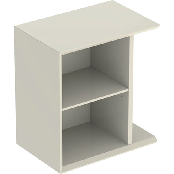 Geberit iCon Seitenelement wandhängend 37x40x24,5cm, sandgrau