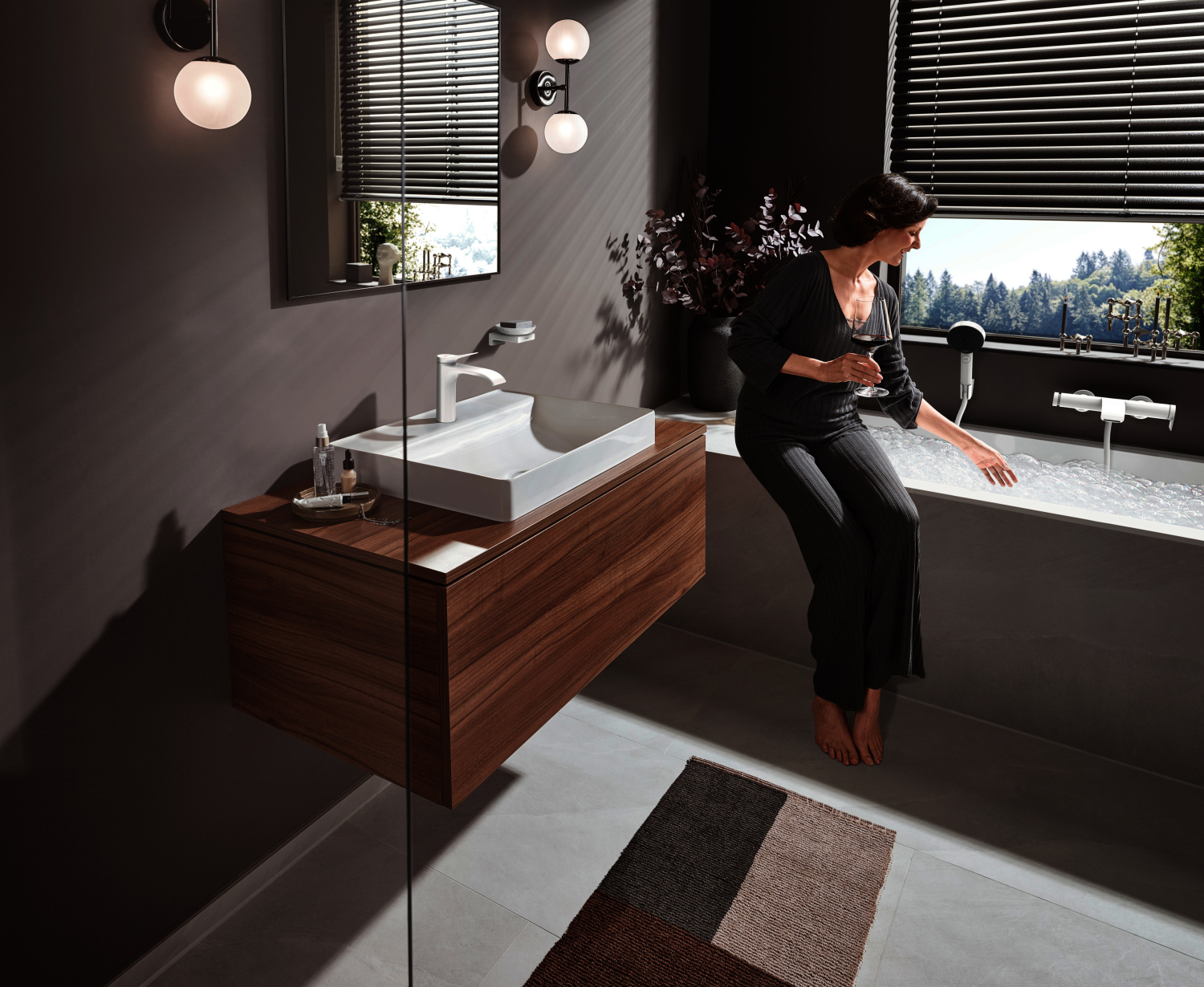 Hansgrohe Waschtischmischer 110 Vivenis ohne Ablaufgarnitur mattweiss
