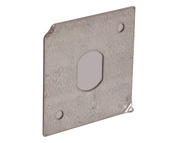 Flamco Zink-Blech, Verdrehschutz, SW 17 1-Loch, 60x60xD 21,5 Verdrehschutz