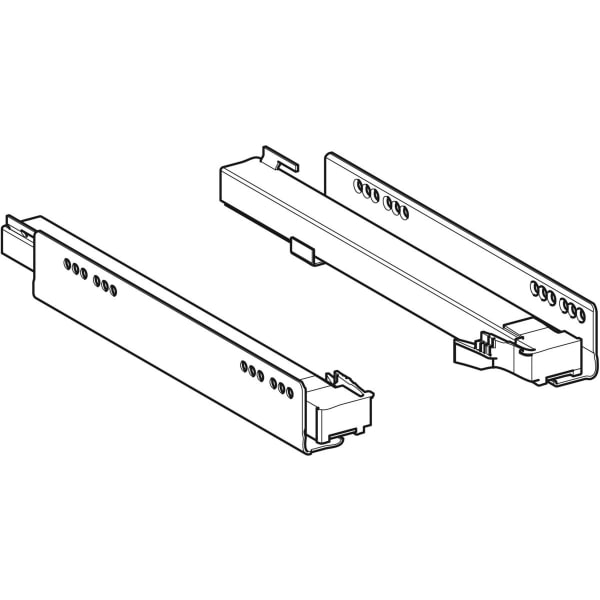 Geberit Set Schubladenschienen für Seitenschrank, Länge 35 cm Geberit Set Schubladenschienen für Seitenschrank, Länge 35 cm