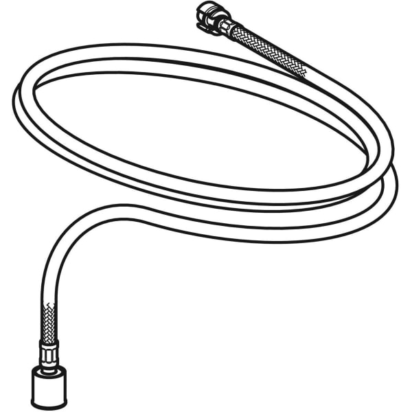 Geberit Panzerschlauch f. Geberit AquaClean Mera/Sela/Tuma/Alba Geberit Panzerschlauch f. Geberit AquaClean Mera/Sela/Tuma/Alba