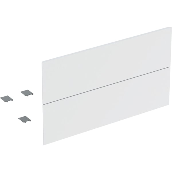 Geberit Set Schubl.-Frt für ONE US, 2 Schubl. für WT B: 90cm, weiß matt