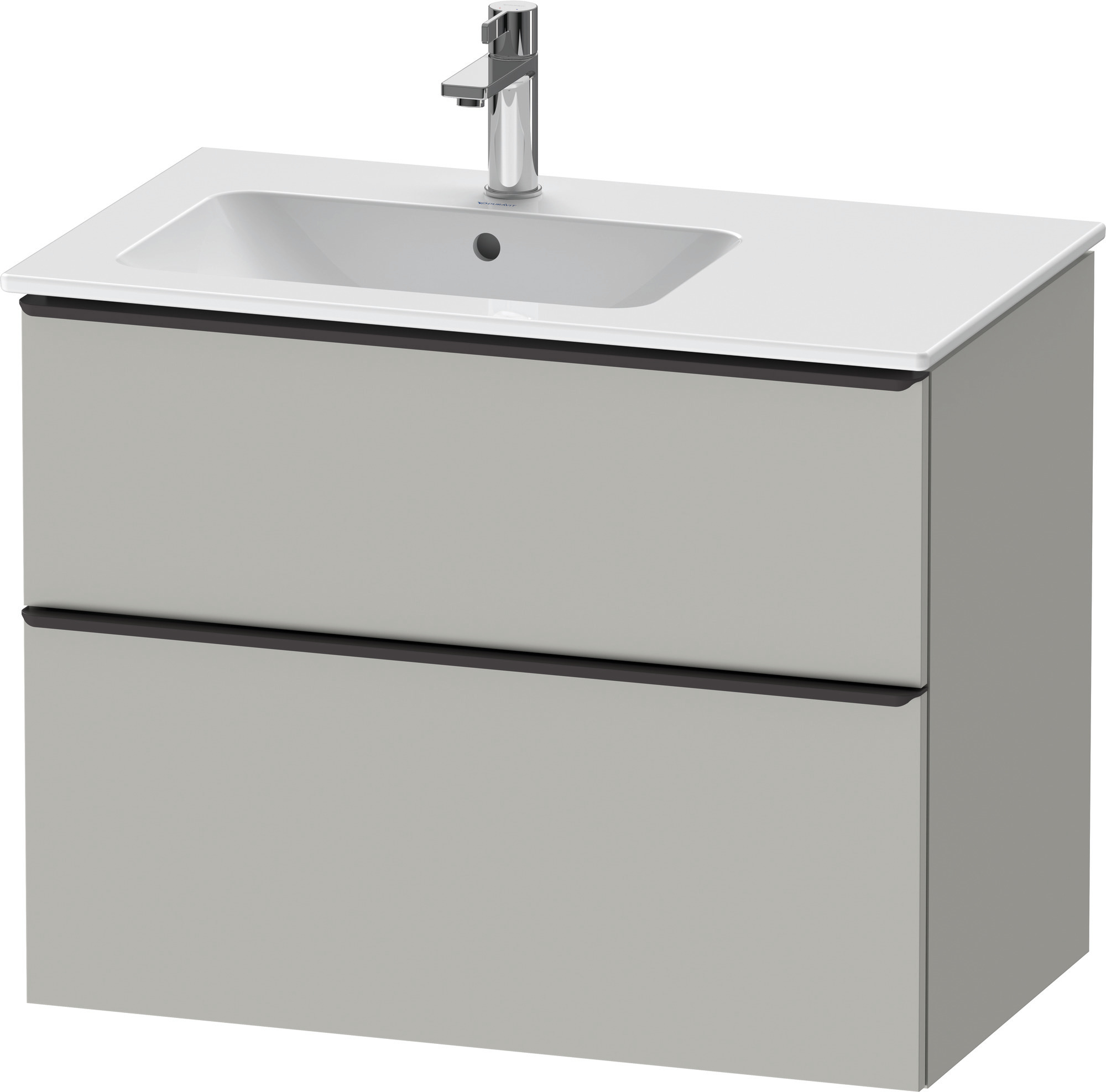 Duravit D-Neo WTU,234583,AZ,1,SBK:1,Gr:D.Schw 810x462x625mm,Wandh,Betongrau Matt,Dek.