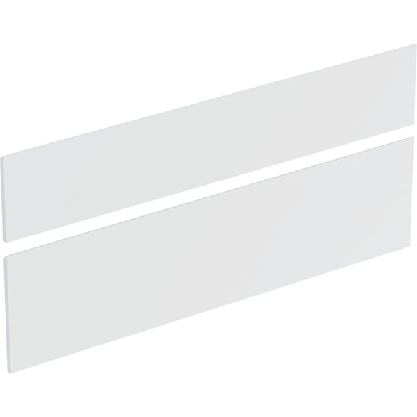 Geberit Set Schubladenfront für Unterschrank B:130cm, weiß matt