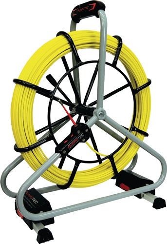 Glasfaserstab Profiset Band-L.60m Biege-R.168mm Kabel-D.6mm Glasfaserstab Profiset Band-L.60m Biege-R.168mm Kabel-D.6mm