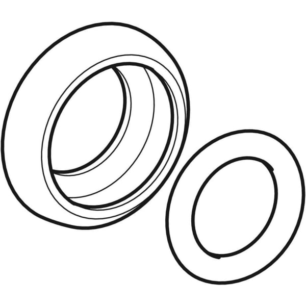 Geberit Spülbogenaussenverbinder d44