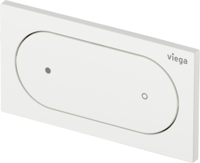 Viega WC Fernauslösung VfS 23 elektr. 8640.1 aus Kunststoff in weiß-alpin