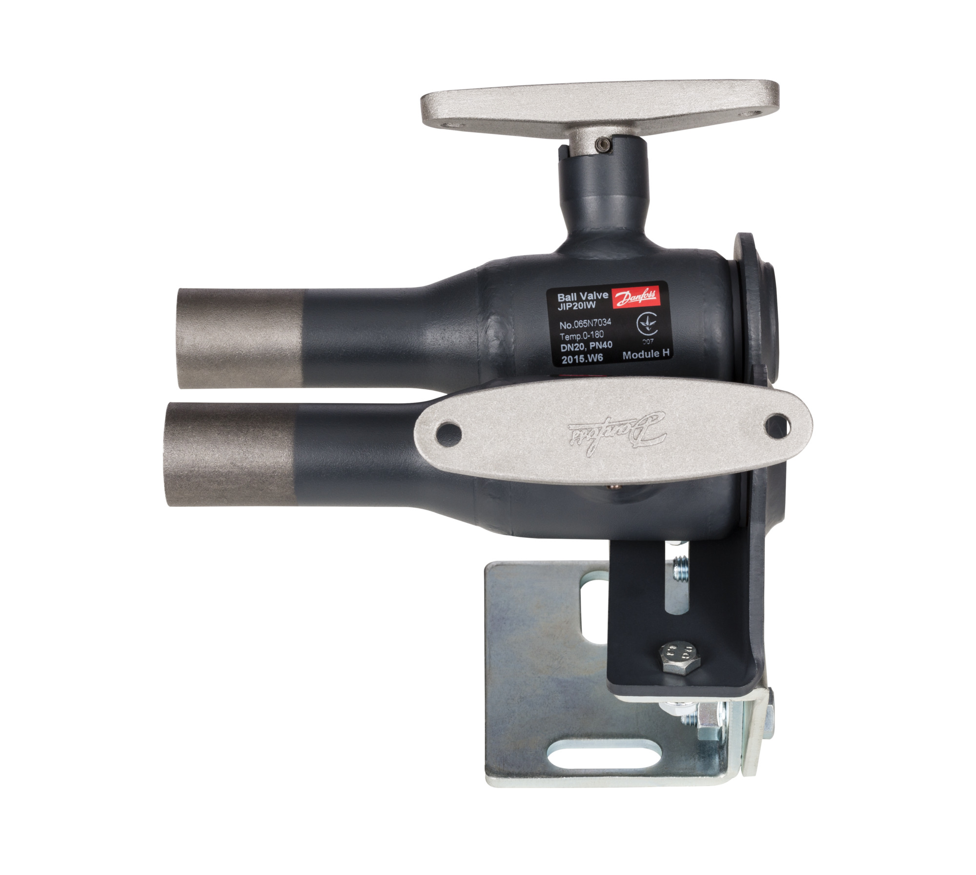 Danfoss Kugelhahn Typ JIP 140.17 DR DN 25, Kvs 34 m3/h, PN40, AE - IG