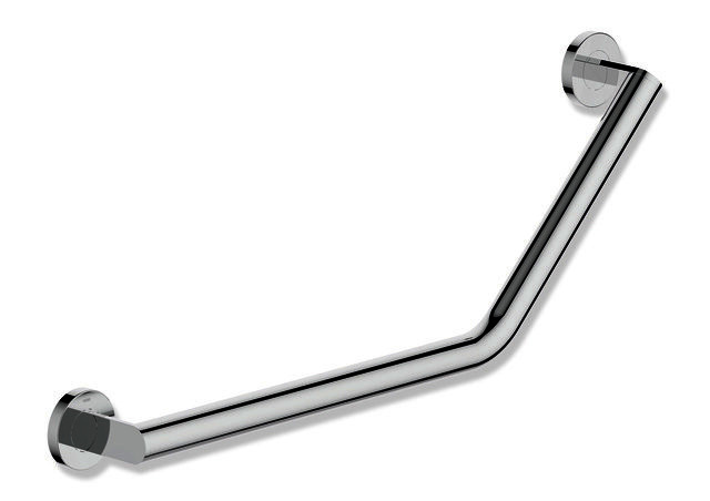 HEWI Winkelgriff 135 Gr, d:32, li, chrom