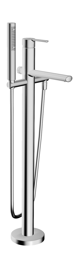 Hansa EHM Badebatt. bodenst. HANSARONDA 0342 1-strahlig Ausld. 200 mm DN15 chr