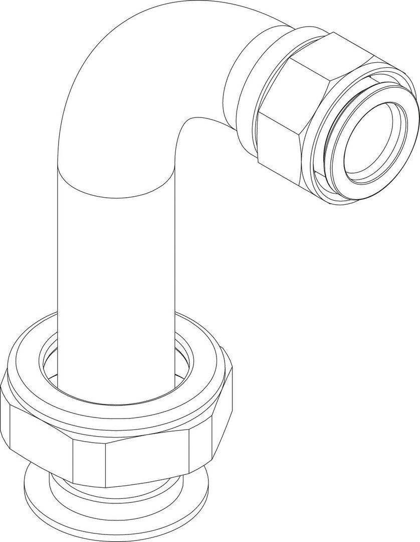 BOSCH Ersatzteil TTNR: 87186453930 Rohr Pumpe