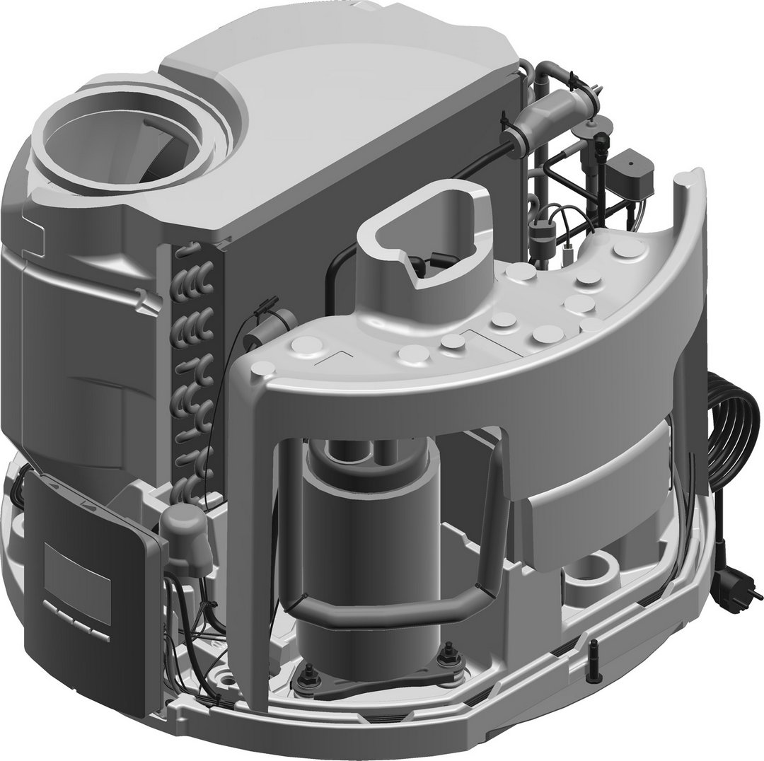 BOSCH Ersatzteil TTNR: 8738721978 Wärmepumpen-Modul HP-3 BO -10
