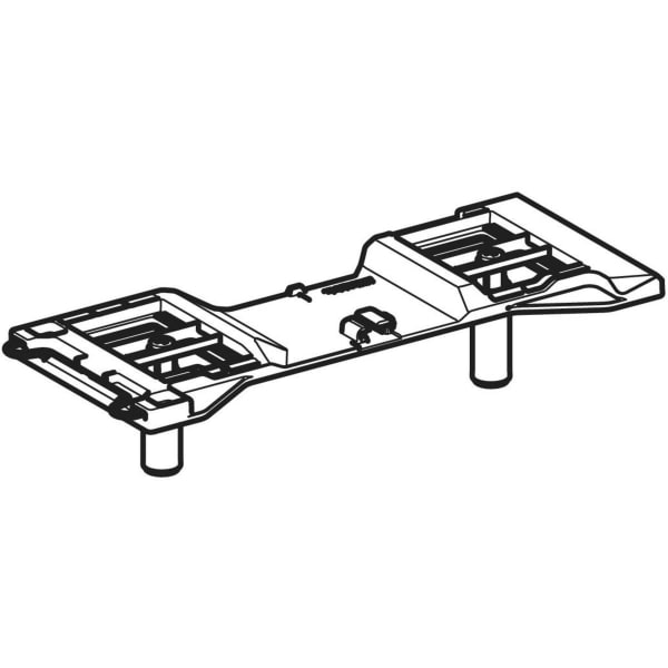 Geberit Adapterplatte m. Befestigungsmaterial f. Geberit AquaClean Tuma WC-Aufsatz
