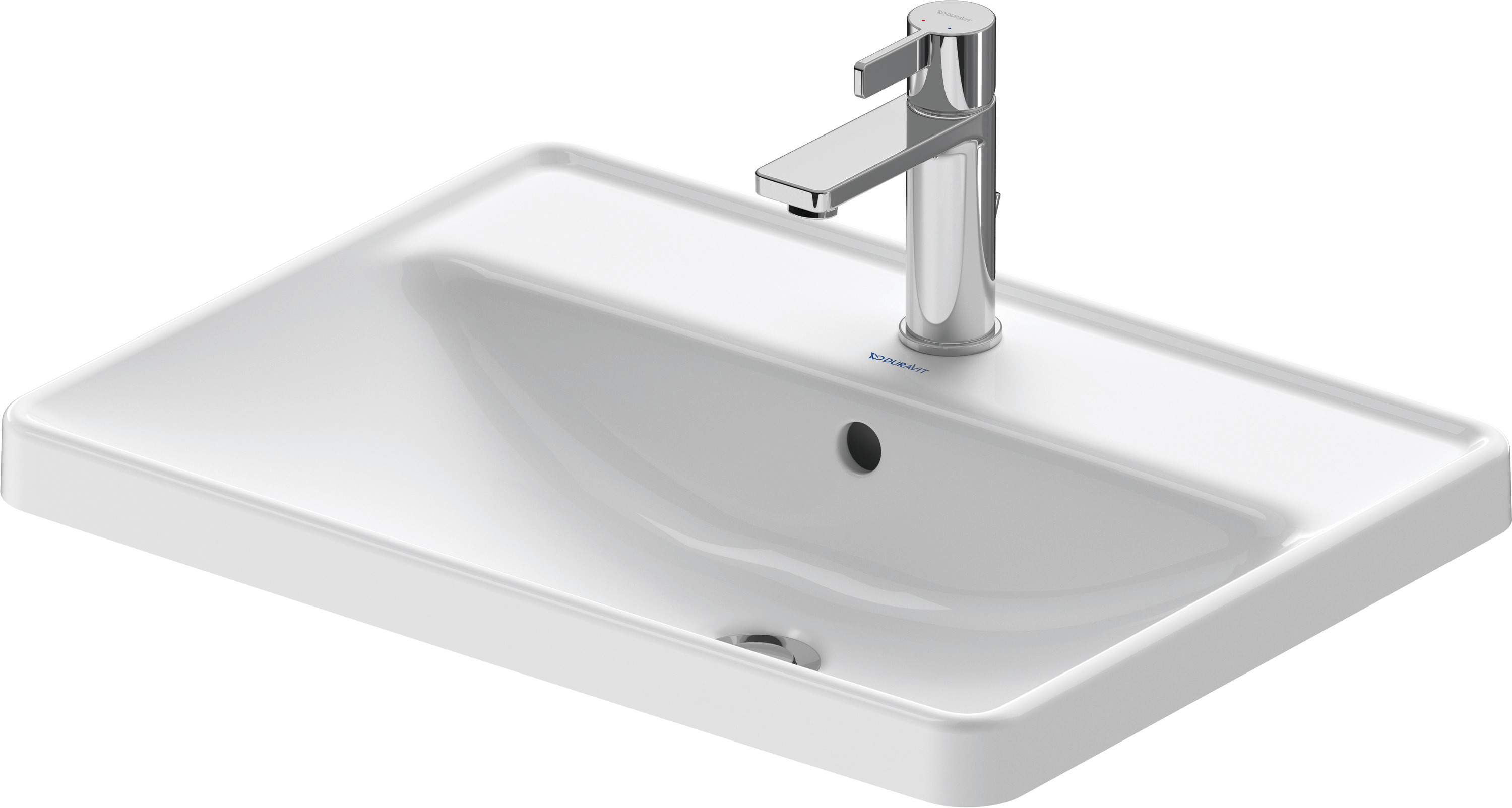Duravit Einbau-WT D-Neo, 600 mm geschl.,m.ÜL.,m.HLB,1 HL,weiß