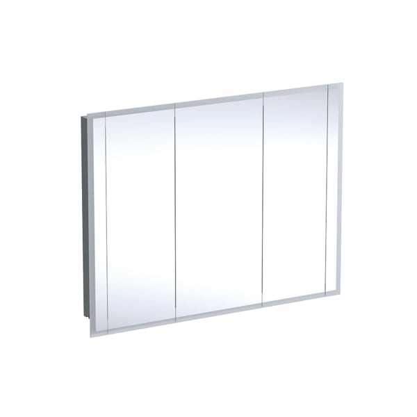 Geberit ONE Spiegelschrank mit Beleuchtung drei Türen, 120x100x16cm