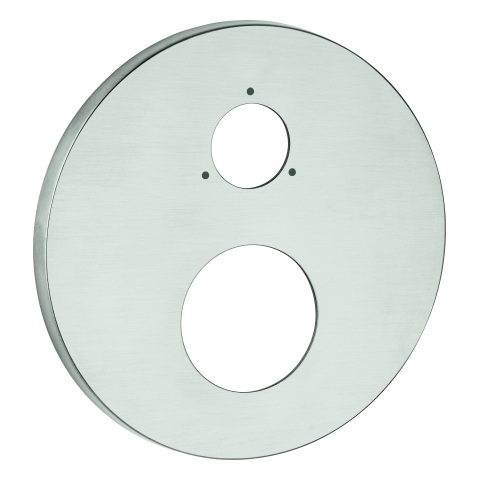 GROHE Rosette 49105 rund für EHM-Fertigmontagesets supersteel GROHE Rosette 49105 rund für EHM-Fertigmontagesets supersteel