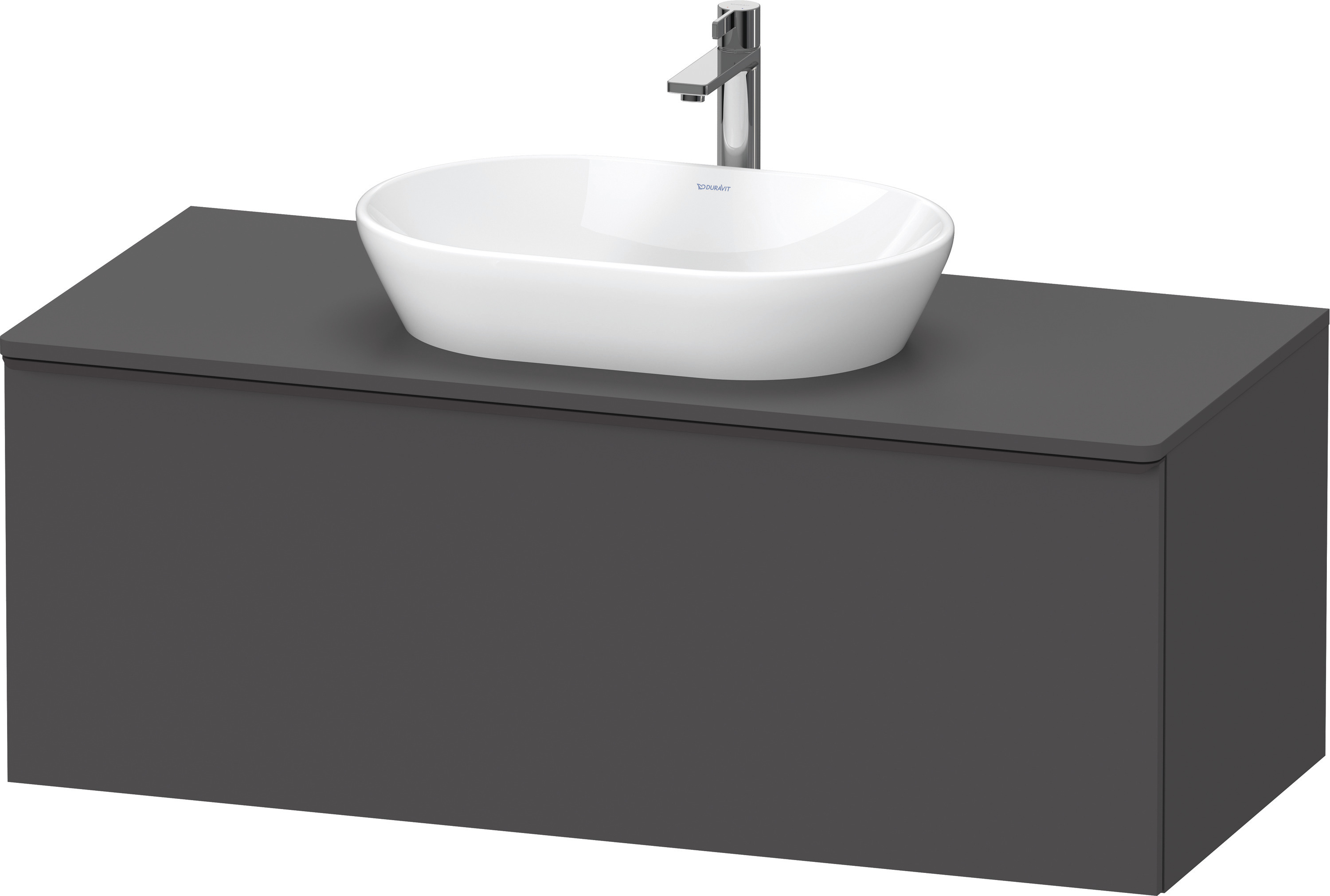 Duravit D-Neo,Kons-WTU,Ausz:1,Gr:Diam.Schwarz 1200x550x459mm,Wdh,Graphit Matt, Dekor