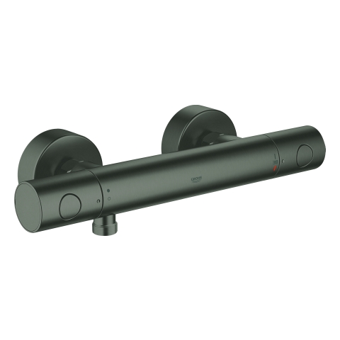 GROHE THM-Brausebatt. Grohtherm 1000 C 34065_2 Wandmontage hard graphite geb.