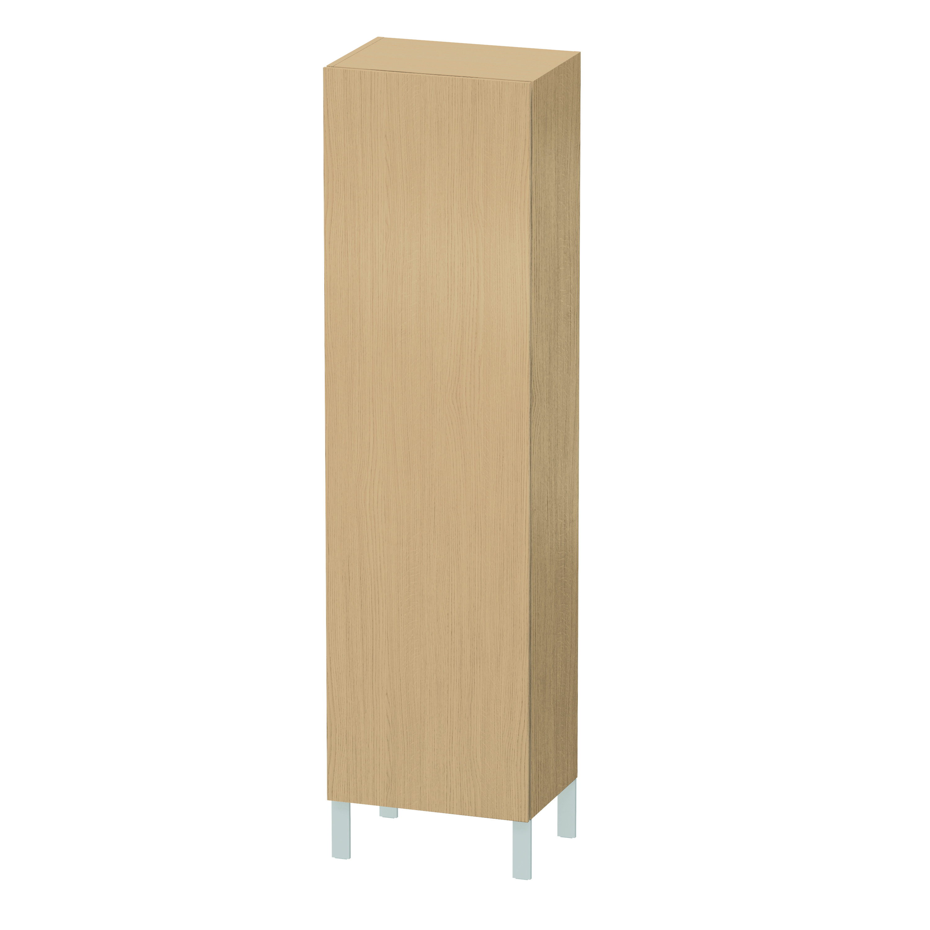 Duravit Hochschrank L-Cube 363x500x1760mm 1 Tür, TA re., Eiche Natur