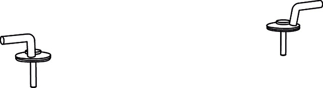 DU Scharnierpaar zu WC-Sitz Architec und Starck 3, ohne SoftClose, chrom