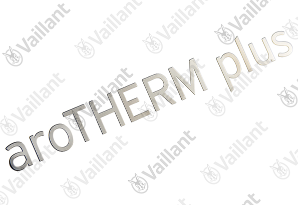 VA Firmenschild, aroTHERM plus Vaillant-Nr. 8000030645