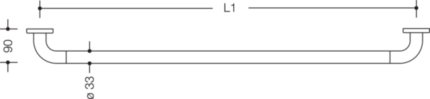 HEWI Badetuchh. Ser 477, AM:variabel, antimikrobielle Ausrüstung signalweiß