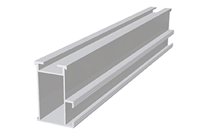 Montageschiene, Silber, 60 x 37,1 x 2.380 mm (1 Stück)