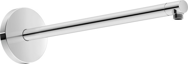 DU Brausearm L 485mm, Wandmontage Rosette Rund, Chrom HG