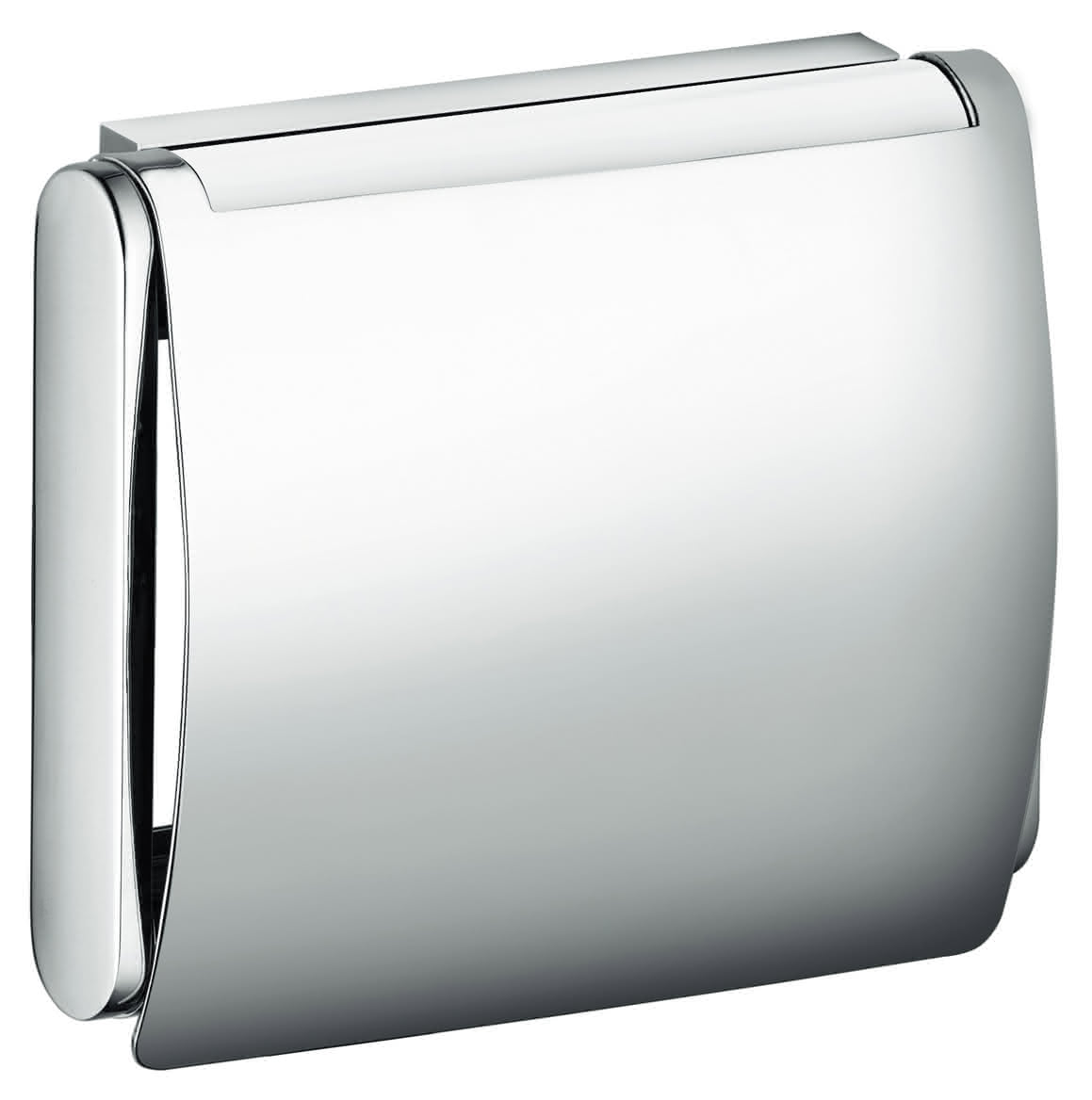 KEUCO Toilettenpapierhalter Plan 14960, mit Deckel, Edelstahl
