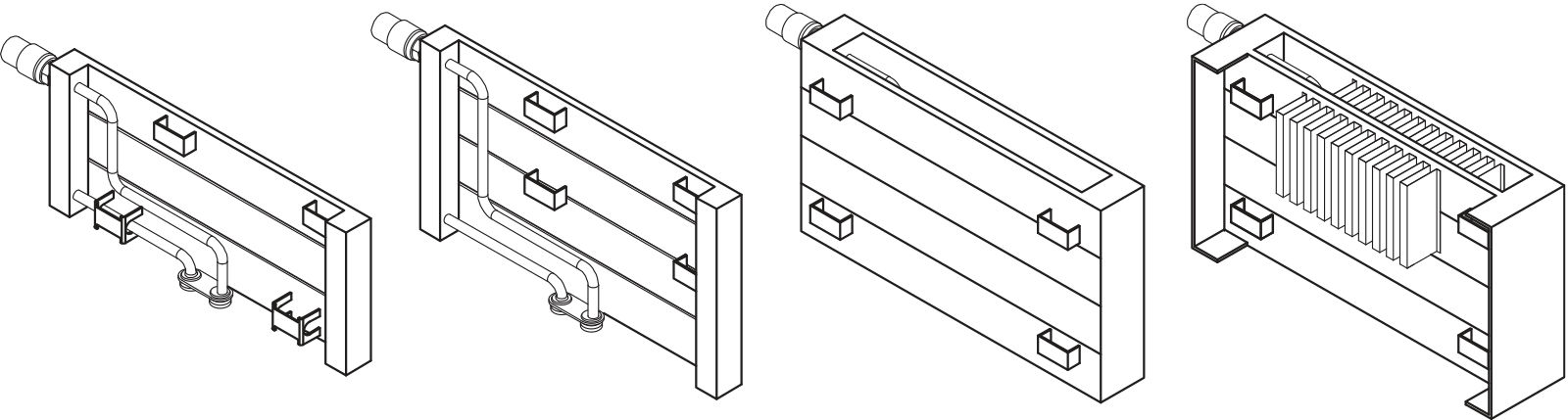 Kermi V-Heizwand HHV T22 BH560x122x3600 QN6196, weiß, 6bar,m.Abd.,Ausf. re,L540