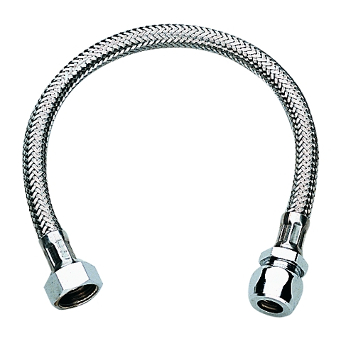 GROHE Druckschlauch 45120 3/8"x300mm flexibel chrom GROHE Druckschlauch 45120 3/8"x300mm flexibel chrom