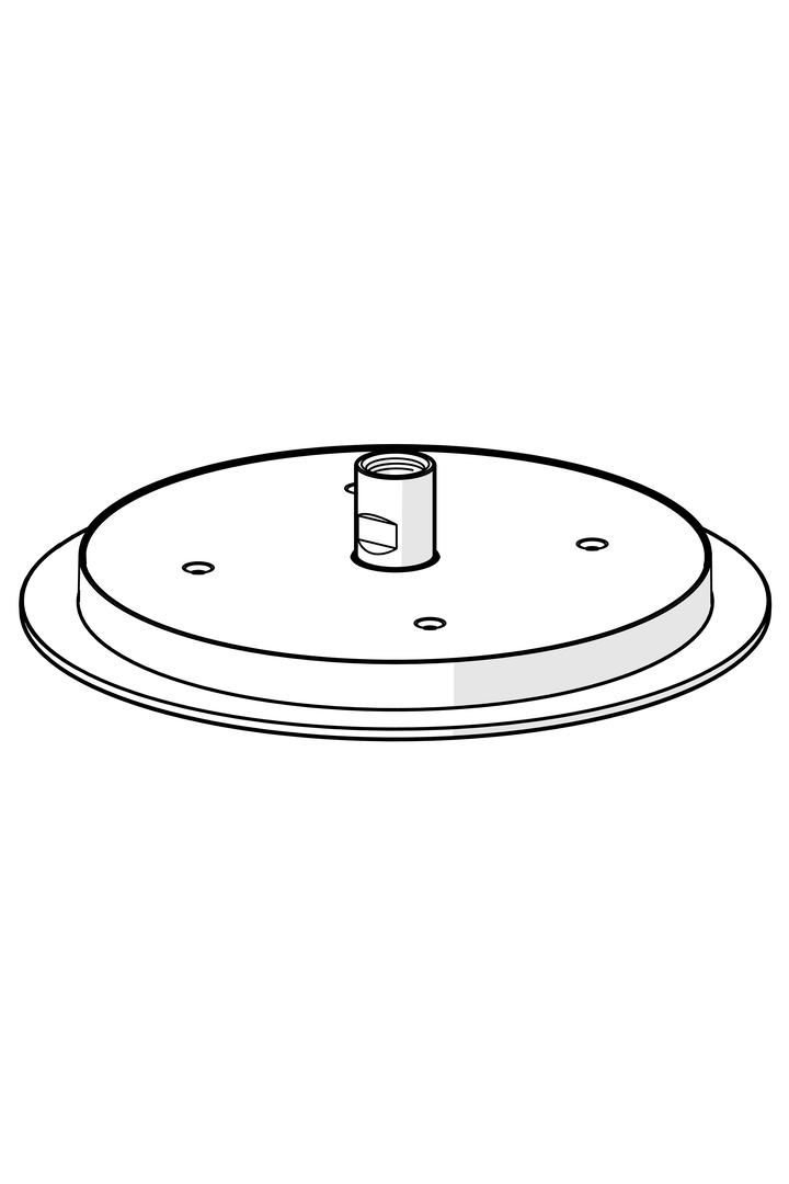 Hansa Kopfbrause HANSA 59914277 d 238 mm chr