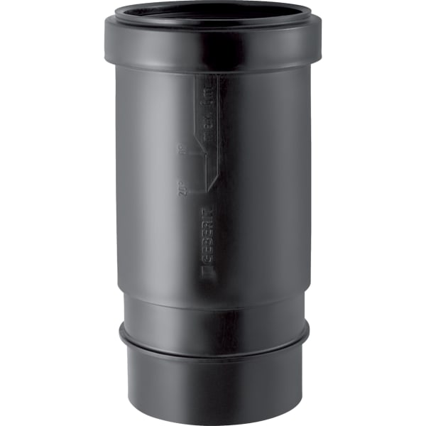 Geberit PE Langmuffe mit Doppelbund d56