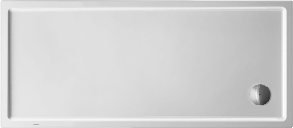 Duravit Starck Slimline Duschwanne, Rechteckig, 1600x700x60 mm, Weiß, Sanitä