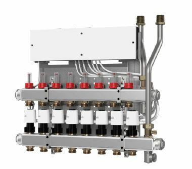 Danfoss Heizkreisverteiler Typ SGC 5 Heizkreisen u. Icon Hauptregler 230V