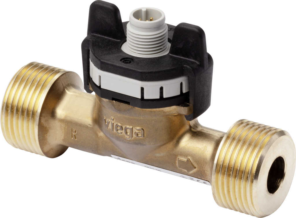 Viega Durchfluss- und Temperatursensor AquaVip 5841.50 in DN10xG3/4