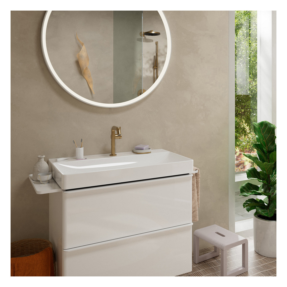 Hansgrohe WTM 150 Tecturis S Fine CoolStart ohne Ablaufgarnitur BBR